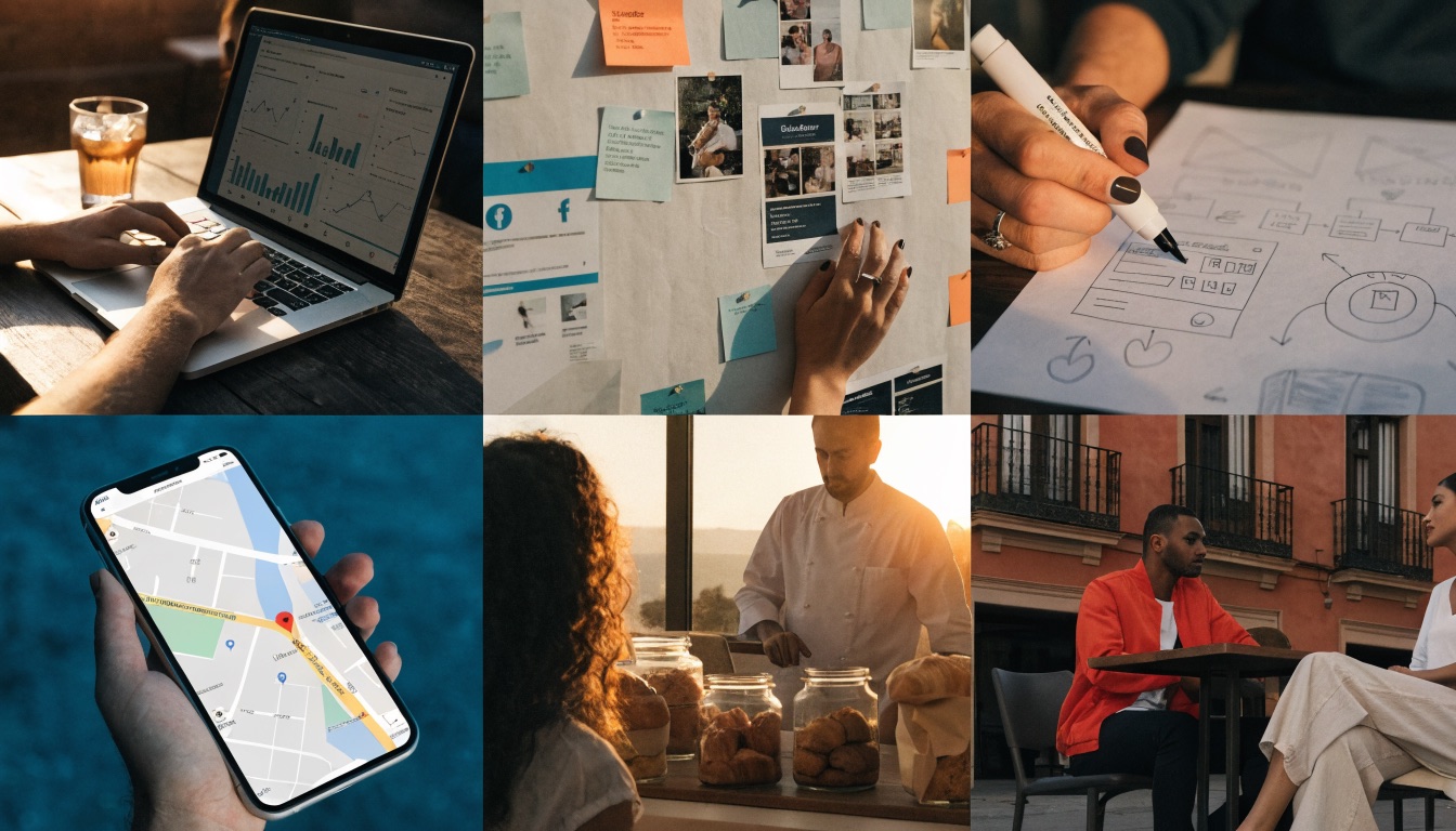 Proceso creativo de branding y narrativa de marca